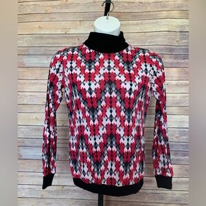 Escada Argyle Sweater - Size Medium